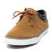 Mens Casual Vintage Style Leather Flats Shoes