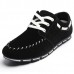 4 Colors Mens Trend Faux Suede Slip-On Sneakers