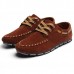 4 Colors Mens Trend Faux Suede Slip-On Sneakers