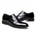 Men Lace Up Artificial Leather Formal Shoes Soft Sole Business Shoes