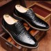 Men Genuine Leather Business Lace-Up Formal Shoes