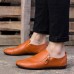 Pure Color Soft Sole Casual Flat Sneakers Driving Slip On Flat Loafers