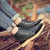 Winter Men Boots High Top Casual Outdoor Keep Warm Fur Lining Shoes