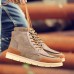 Winter Men Boots High Top Casual Outdoor Keep Warm Fur Lining Shoes