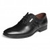 Banggood Shoes Men Genuine Leather Elastic Farbic Business Formal Shoes