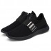 Men Casual Fabric Elastic Slip On Athletic Sneaker Sport Shoes