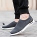 Men Mesh Breathable Casual Flats Sport Shoes