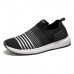 Men Mesh Knit Slip On Casual Soft Sole Athletic Shoes