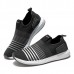 Men Mesh Knit Slip On Casual Soft Sole Athletic Shoes