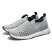 Men Mesh Knit Slip On Casual Soft Sole Athletic Shoes