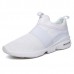 Men Comfy Elastic Band Ankle Cushion Slip On Sneakers Sports Shoes