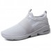 Men Comfy Elastic Band Ankle Cushion Slip On Sneakers Sports Shoes