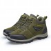 Outdoor Climbing Lace Up Warm High-top Shoes For Men