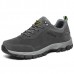 Large Size Men Breathable Wear Resistance Outsole Outdoor Hiking Comfy Athletic Shoes