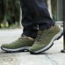 Large Size Men Breathable Wear Resistance Outsole Outdoor Hiking Comfy Athletic Shoes