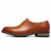 Men Casual Business Comfy Genuine Leather Flat Loafers Slip On Oxfords