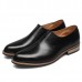 Men Casual Business Comfy Genuine Leather Flat Loafers Slip On Oxfords