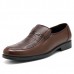 Men Casual Soft Leather Business Shoes Comfortable Formal Shoes