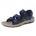 Men Breathable Knitted Comfy Outdoor Hook Loop Sandals