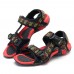 Men Breathable Adjustable Hook Loop Sandals Outdoor Beach Shoes