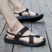 Men Soft Summer Beach Shoes Breathable Clip Toe Sandals