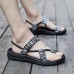 Men Soft Summer Beach Shoes Breathable Clip Toe Sandals