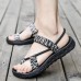 Men Soft Summer Beach Shoes Breathable Clip Toe Sandals