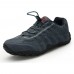 Men Soft Meh Suede Outdoor Hiking Athletic Shoes Sneakers