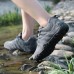 Men Soft Meh Suede Outdoor Hiking Athletic Shoes Sneakers