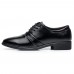 Men Comfy Leather Formal Shoes Pointed Toe Business Shoes