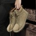 Men Comfy Outdoor Hiking Lace Up Suede Ankle Boots