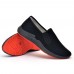 Men Soft Lightweight Breathable Elastic Band Slip-on Flats