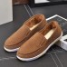 Men Soft Comfortable breathable Knitted Fabric Keep Warm Flats