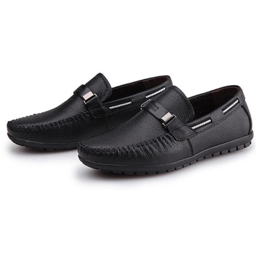 Big Size Soft Comfortable Genuine Leather Flats