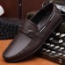 Big Size Soft Comfortable Genuine Leather Flats