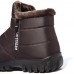 Men Casual Warm Plush Lining Waterproof Snow Boots