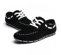 4 Colors Mens Trend Faux Suede Slip-On Sneakers