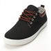 Mens Low-Top Board Casual Canvas Shoes Lace Up Flats