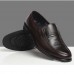 Mens Business Formal Shoes Artificial Leather Casual Slip-On Loafers