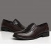 Mens Business Formal Shoes Artificial Leather Casual Slip-On Loafers