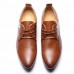 Large Size Men Business Dress Shoes Pointed Leather Oxfords