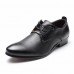 Large Size Men Business Dress Shoes Pointed Leather Oxfords