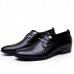 Large Size Men Business Dress Shoes Pointed Leather Oxfords