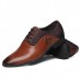 US Size 6.5-10.5 Men Business Shoes Leather Comfortable Pointed Toe Casual Soft Leather Shoes