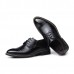 Men Lace Up Leather Shoes Formal Pointed Toe Business Shoes