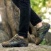 Men Hiking Shoes Suede Mesh Outdoor Sport Running Athletic Sneakers