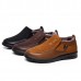 Slip On Soft Sole Wool Lining Round Toe Flats Warm Shoes For Men