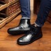 Men Casual Short Rain Boots Waterproof Outdoor Non-Slip Flats