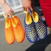 Hollow Out Mesh Multifunction Sandals Couple Beach Slipper Shoes