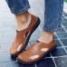 Men Hollow Out Casual Leather Soft Sole Sandals